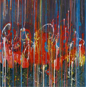 Peinture de Moona: STARS DANCE