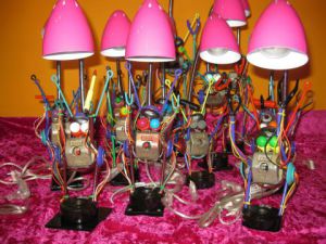 Sculpture de bellagamba  gilles: les chtroufs  