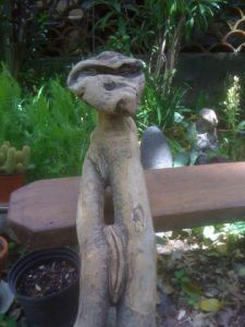 Sculpture de nono07: femme sauvage