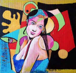 Peinture de Raphaelle Giordano: Figuration abstraite