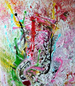 Peinture de Elle Bory : LOVE