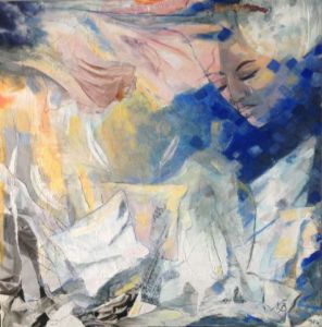 Collage de Natinstra: Traversée blanche