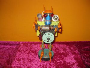Sculpture de bellagamba  gilles: n°55 robot collection 