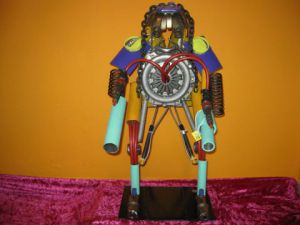 Sculpture de bellagamba  gilles: n°33  Robot collection 