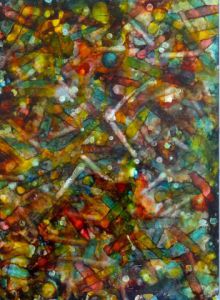 Peinture de Joel JAMBOU: composition N°16