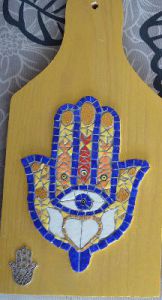 Mosaique de CHRISMOSAIC: Main de Fatma 1