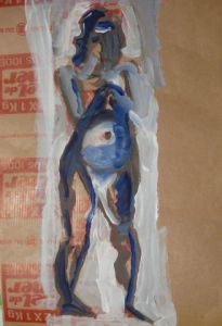 Peinture de AAL: PALOMA d'AIGUES MORTE