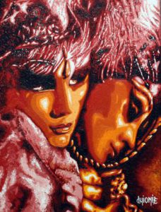 Peinture de guionie jean: Miroir Vénitien