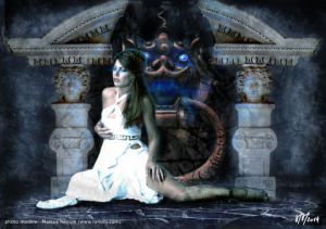 Art_numerique de Mickael Martins: demon