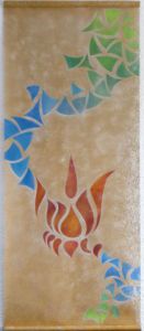 Peinture de FREDERIC DIDILLON: LOTUS