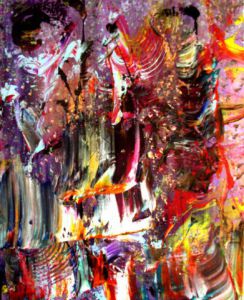 Peinture de Elle Bory : SPATIO TEMPOR'ELLE