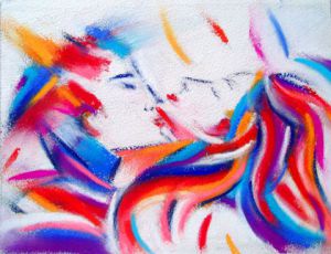 Peinture de FREDERIQUE NALPAS: Sensation