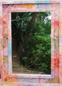 Peinture de carole zilberstein: de l'autre coté du miroir