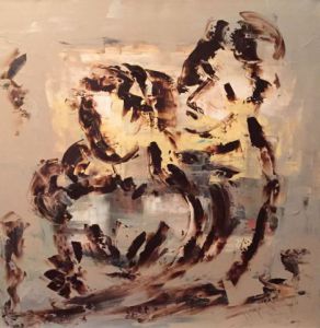 Peinture de LEPRIN: IN LOVE 