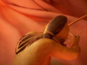 Sculpture de Clement MOUCHE: Archer Indien