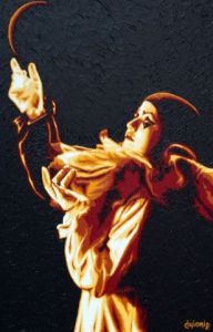 Peinture de guionie jean: Si proche et si  ......lointain