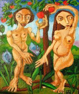 Peinture de Anna Demadre-Synoradzka: Adami Ewa