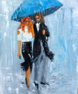 Peinture de Chantal  Urquiza: CHEVALIER SERVANT 