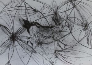 Peinture de Jeannette ALLARY: FACON VITRAIL