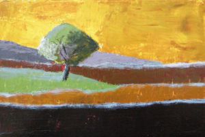 Peinture de jean-claude lefranc: L'arbre