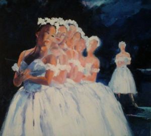 Peinture de Veronique LANCIEN: LES DANSEUSES 2EME PHOTO