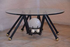 Oeuvre de bellagamba  gilles: table salon