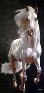 Peinture de guionie jean: Amour éternel