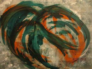 Peinture de GHIS: CITROUILLE VERTE 