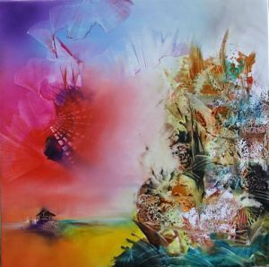 Peinture de Sophie SIROT: un petit coin de bonheur