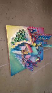 Sculpture de jean10: MASQUE URBAIN 