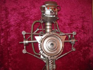 Sculpture de bellagamba  gilles: sculpture robot