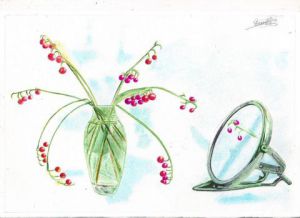 Dessin de halim: nature morte