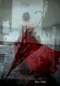 Art_numerique de cara: Larmes de pluie