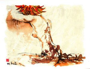 Dessin de Monick Bres : AUTOMNE