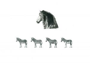Dessin de Philippe: Serie des Zèbres -2-