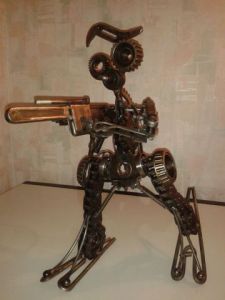 Sculpture de djay: Jy-Dé n°1