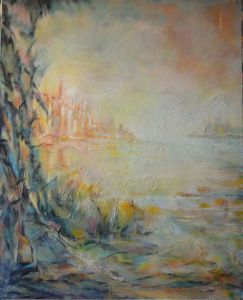 Peinture de janine chetivet: Brume