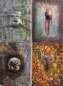 Collage de JMG: Masques