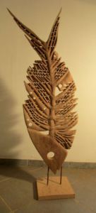 Sculpture de unicornis: poisson