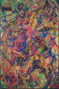 Peinture de SONYA DZIABAS: « Power of Life »