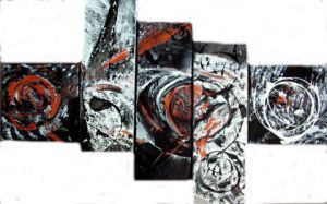 Peinture de Elle Bory : SANG TITRE