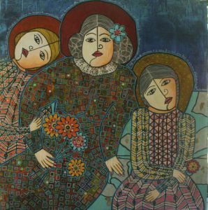 Peinture de ANTOINE MELLADO: La voix de ma maîtresse.