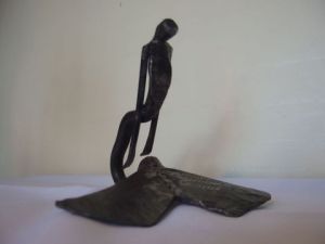 Sculpture de leb: petite sirene