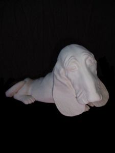 Sculpture de magique: mon chien le basset