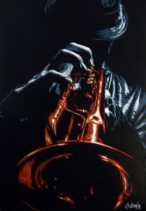 Peinture de guionie jean: Jazzy