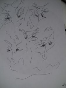 Dessin de laureweber: peur en ville 