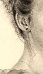 Dessin de Bek : Malvina détail / Drawing by Bek