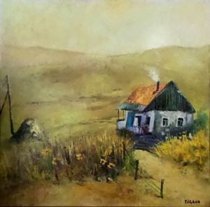 Peinture de Tigran: Début de l'automn 