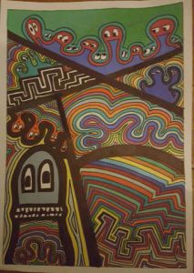 Dessin de Annyome: Péripéties des feutres perdus 