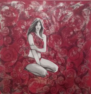 Dessin de Florence GOUDOT: Rencontre au Féminin